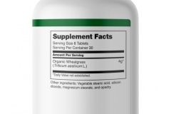 Wheatgrass Supplement Facts