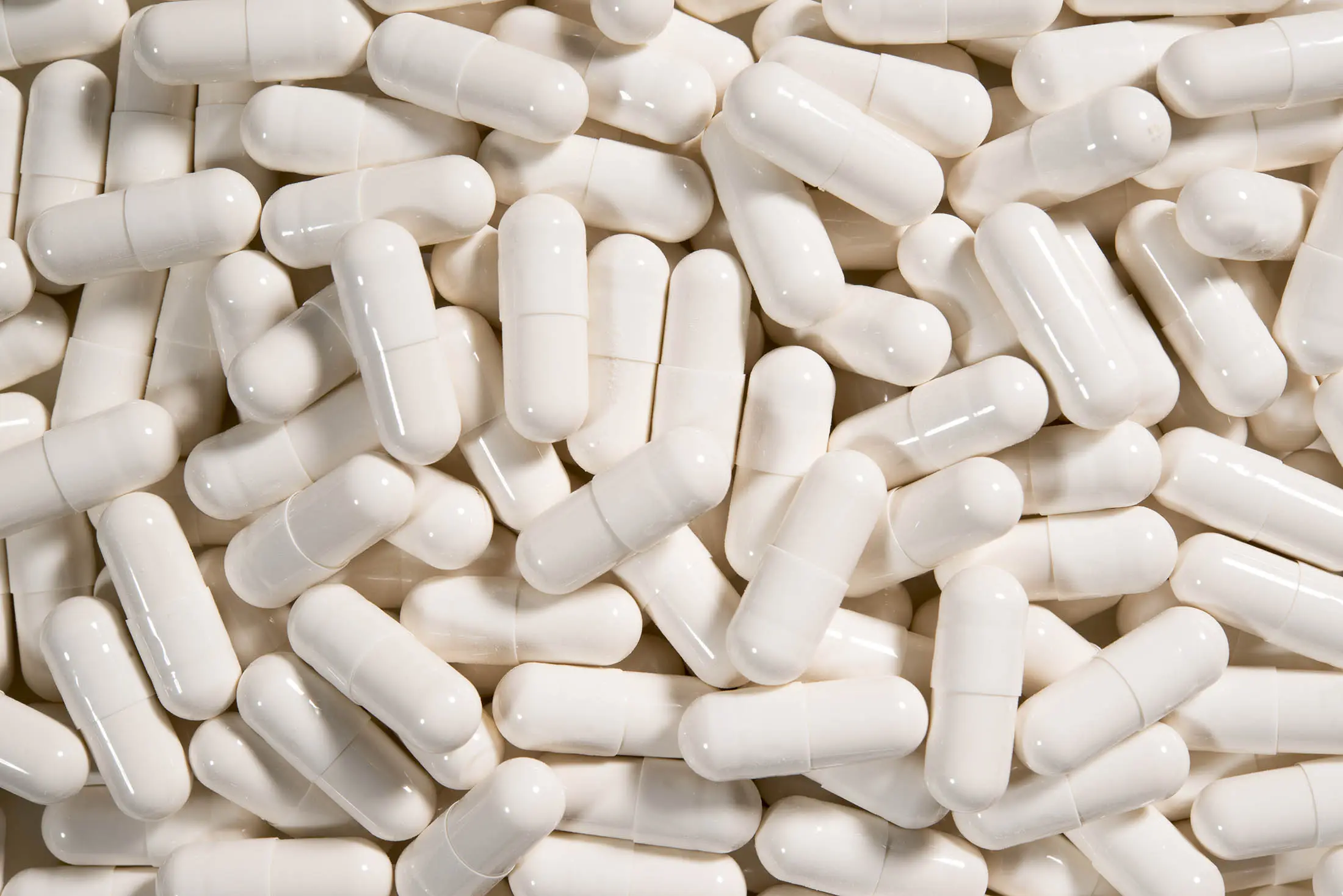 White capsules